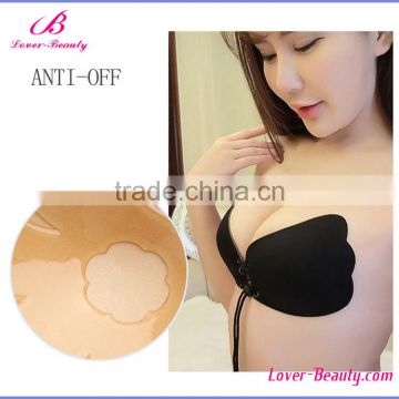 Oem Adhesive Backless Push Up Strapless Adhesive Bra