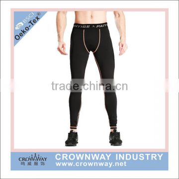 men high performance fitness wear compression tights,sports pants