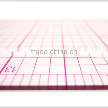 2"*24" Straight Flexible 1.2mm Thickness Inch Plastic Garment Ruler for Fashion Design#8248 photo-6