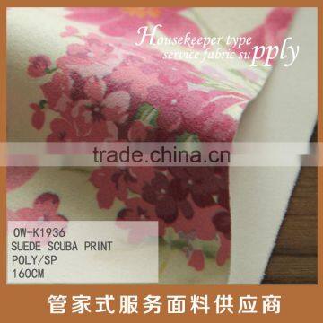 Suede Scuba Print photo-2