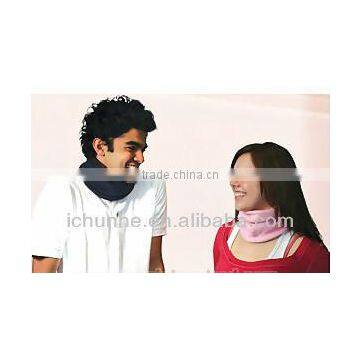 Soft,warm,windproof Gray Adult Fleece Neck Gaiter Scarf Factory photo-2