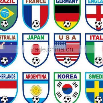 2016 Sports Football Logo New Design Heat Transfer Printing for Garment photo-3