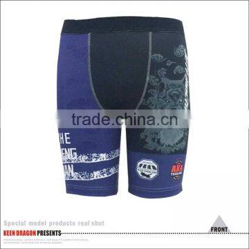 MMA Boxing Wear Elastic Tape Waist Custom Design Mens Vale Tudo Shorts photo-2