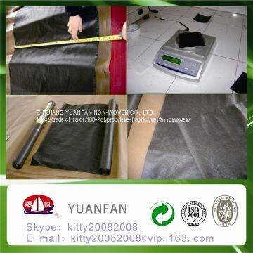 Black Landscape Fabric/weed Control Fabric/ground Mulch Film photo-5