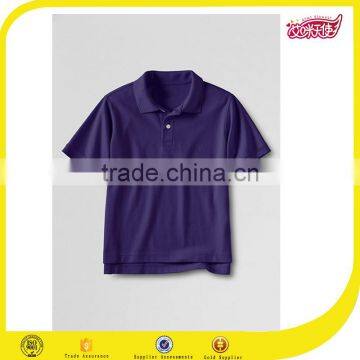 Wholesale Customzied Color High Quality Kids 100% Cotton Primary School Uniform Polo t Shirts photo-3