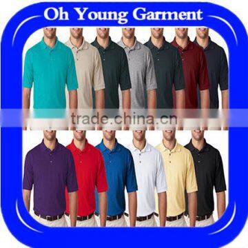 Custom polo shirt fashion polo design t-shirt wholesale printing embroidered casual cotton pique fabric sports mens polo shirts