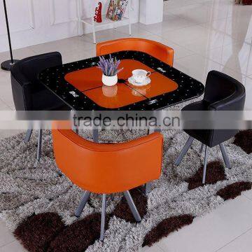 Simple Style Dining Table Set / Luxury Sectional Dining Table and Chair photo-2