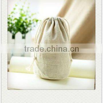 Wholesale Jute Cotton Small Drawstring Bags