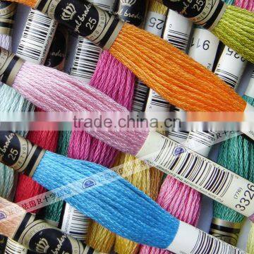 Embroidery Flosses 447 DMC Color Cotton Cross Stitch Floss photo-4