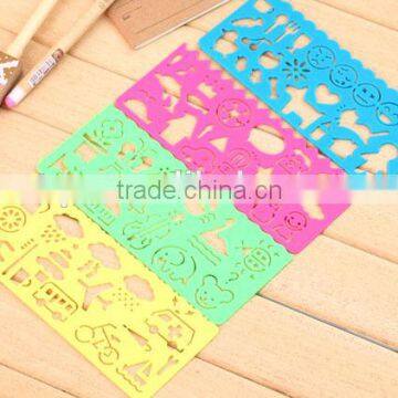 Plastic DIY Stencil Drawing Template for Scrapbooking,Planner,diary,set of 4 PCS photo-2