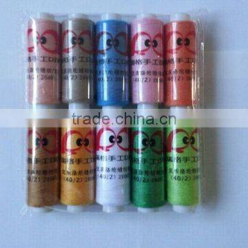 Assorted Color of 20/2 100%polyester Sewing Thread With Competitive Price and Custom Packages photo-4