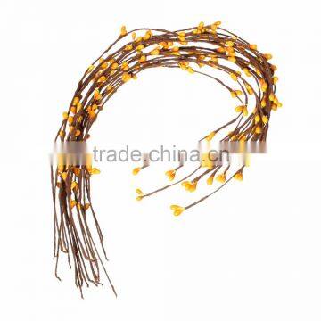 Cheap Stamen Pip Berry Stems Red Gypsum Artificial Flower Stamen photo-2