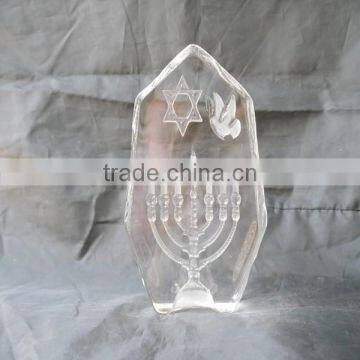 new design iceberg trophy with candle holder