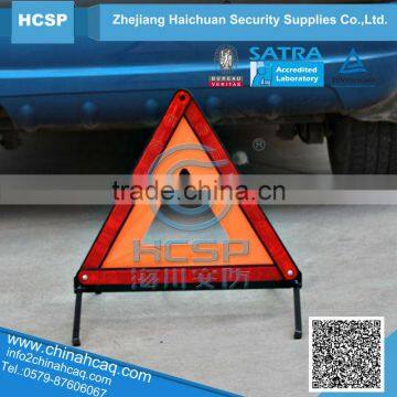 CE mark Reflective safety Triangular warning for car