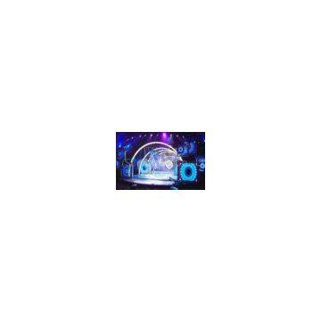 IP65 High Brightness Curtain Curved LED Screen Billboards For Concert Stage