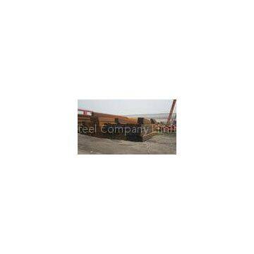 Rectangle Q19 Construction Black Steel Pipe , Q235 Galvanized Scaffolding Pipe