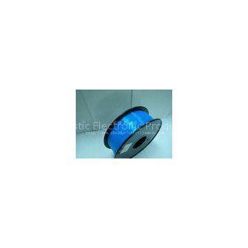 Fluorescent blue 3d printer filament  PLA 1.75 / 3.00MM for Markerbot , UP