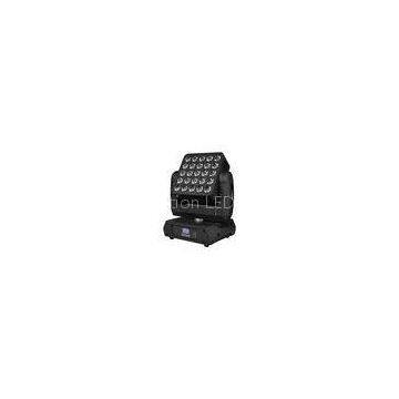25 * 10W RGBW Cree LED Stage Lighting With Artnet Control Moving Head Wash For Theater