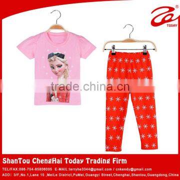 2015 wholesale cotton pajamas,frozen pajamas