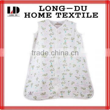 soft muslin baby sleeping bag