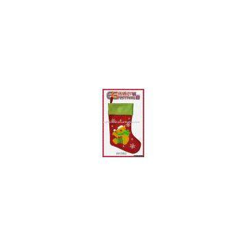 embroidered christmas stocking  09STM52