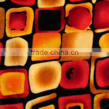 100% polyester printed velvet fabric JL-36