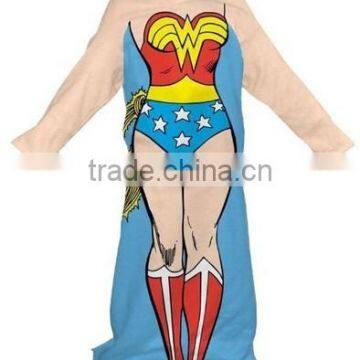 print snuggie, TV blankets with sleeves, promotion snuggie, snuggie fleece blankets