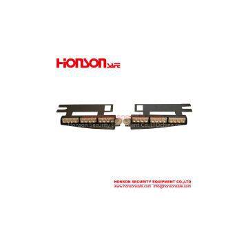 LED Windshield Dash Light Split Visor Strobe Warning Light Mount Deck Dash Lightbar HV-406