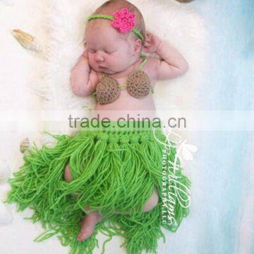 Photography Baby Crochet Outfit Knitted Girls Tassels Bikinis M7042906