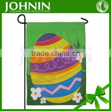 sublimation printing Custom Promotion Usage Polyester Easter Garden Flag