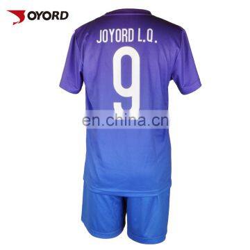 new design nice spandex polyester football uniform