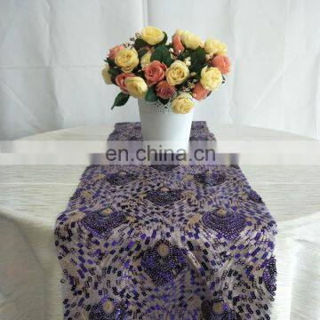 Sequin Shining Swirl Table Runner Popular in Dubai