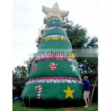 inflatable christmas tree