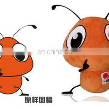 Reliable logo printed custom plush toy