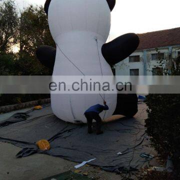 Customized Giant Cartoon Animals Panda Inflatable for Sale photo-3
