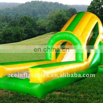 commercial inflatable water slide n slip