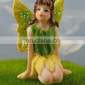 2014 resin pretty miniature fairy statue wholesale