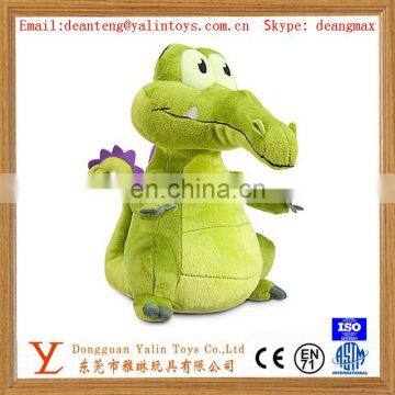 Realistic stuffed live animal toys cute standing crocodile plush toys