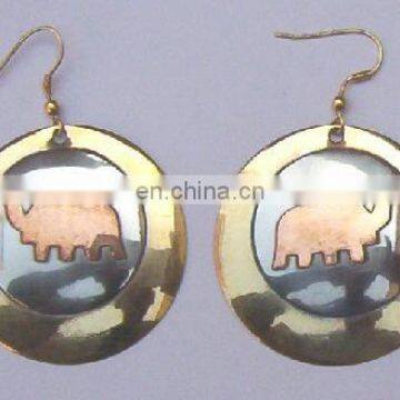2015 Latest Brass Fashion Earrings
