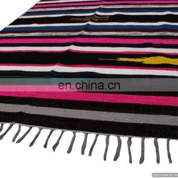 Indian Woolen Rugs Ethnic Home Decor Dariya Bohemian Decorative Carpet photo-3