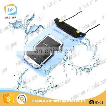High Quality Eco-friendly Waterproof Cell Phone Bag Phone Dry Cover photo-2