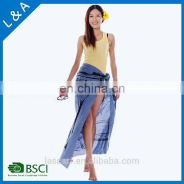 100%cotton material printed sarong