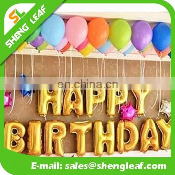 2016 happy birthday foil latex balloon helicopter