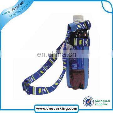 China factory fashion water bottle lanyard with no minimum order promotion gift