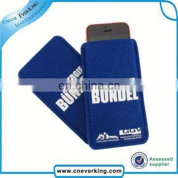 Fashion personal felt phone cover for all kinds of mobile phone