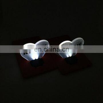 2015 new product led card light for beautiful shapes