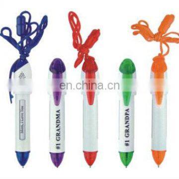 Retractable Lanyard Pens