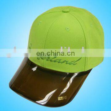 UV-visor sports caps