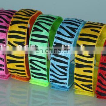 Customed LED Sport Night Running Safety Reflective Zebra-Stripe Arm Belt