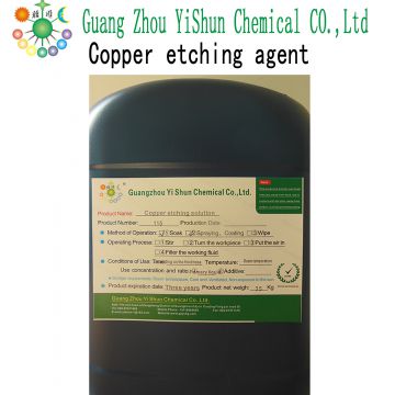 Metal coper etching agent Copper etching solution Alkaline etching agent